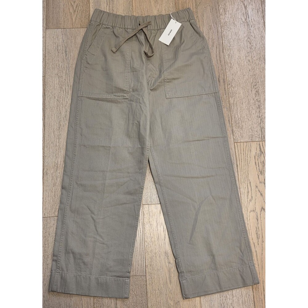 NWT Buck Mason Baywood Herringbone Twill Utility Pull-On Pants Medium Minimalist